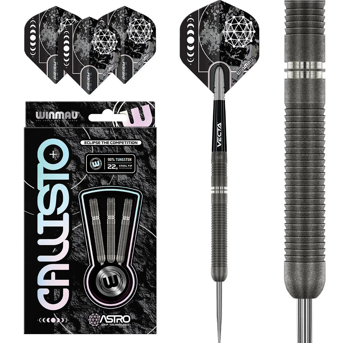 Winmau Callisto Style 1 90% Tungsten Steel Tip Darts