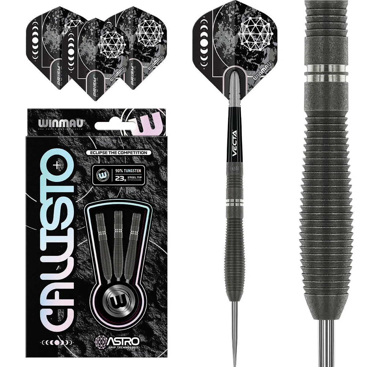 Winmau Callisto Style 2 90% Tungsten Steel Tip Darts