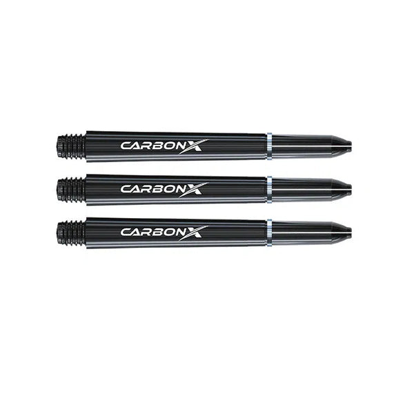 Winmau Carbon-X Reinforced Shafts-1-Black-Extra Short-Premier Darts