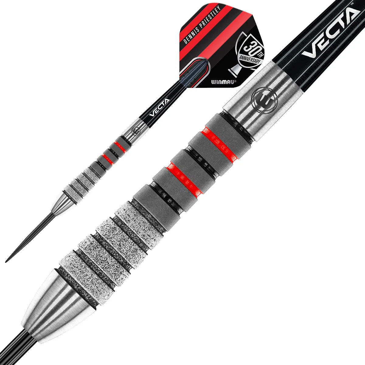 Winmau Dennis Priestley Diamond 3Zero 90% Tungsten Steel Tip Darts