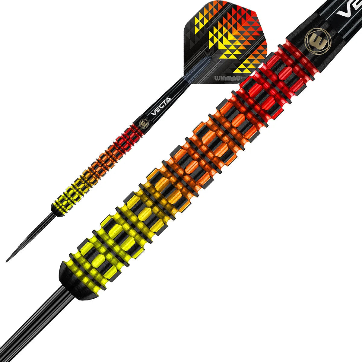 Winmau Firestorm Flame Style 2 90% Tungsten Steel Tip Darts