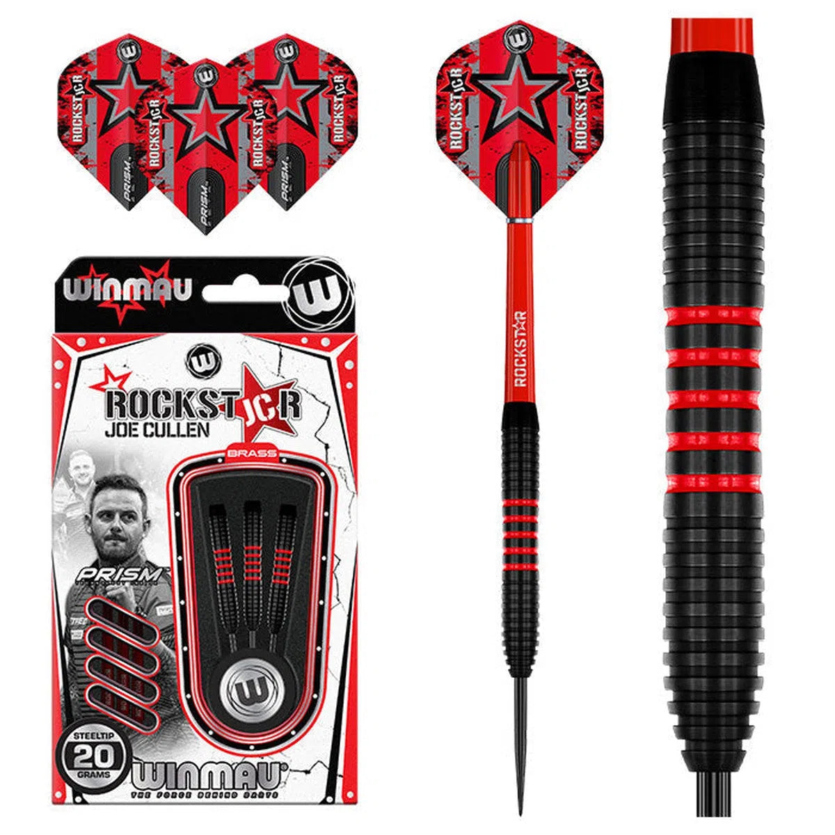 Winmau Joe Cullen Brass Steel Tip Darts