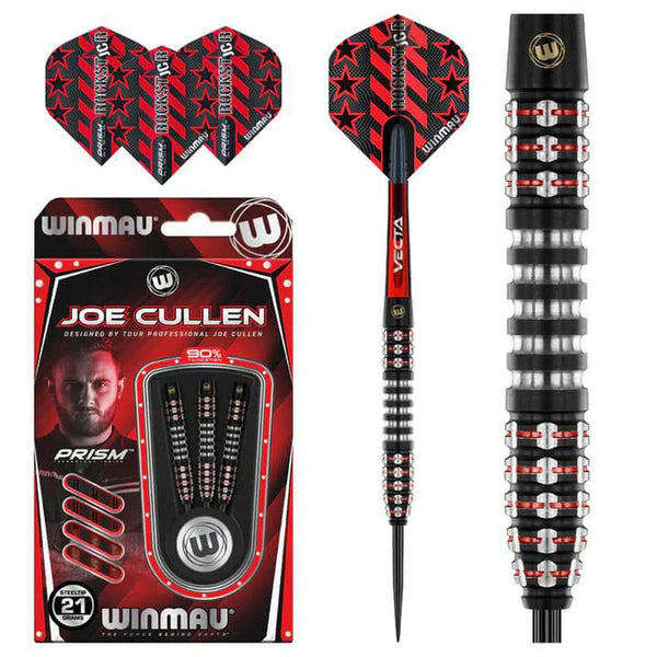 Winmau Joe Cullen Ignition 90% Tungsten Steel Tip Darts-1-21 GRAM-Premier Darts