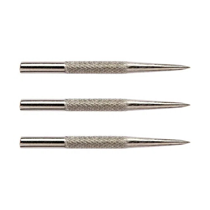 Winmau Knurled Steel Tip Points-2-Silver-Premier Darts