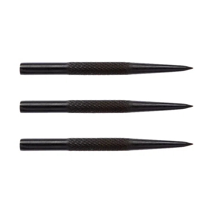 Winmau Knurled Steel Tip Points-3-Black-Premier Darts