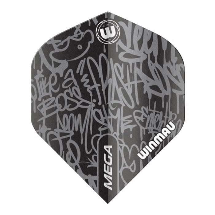Winmau Mega Standard Black Flights