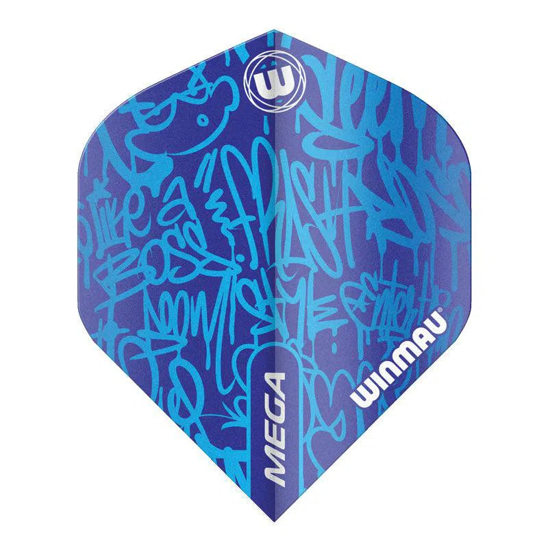Winmau Mega Standard Blue Flights