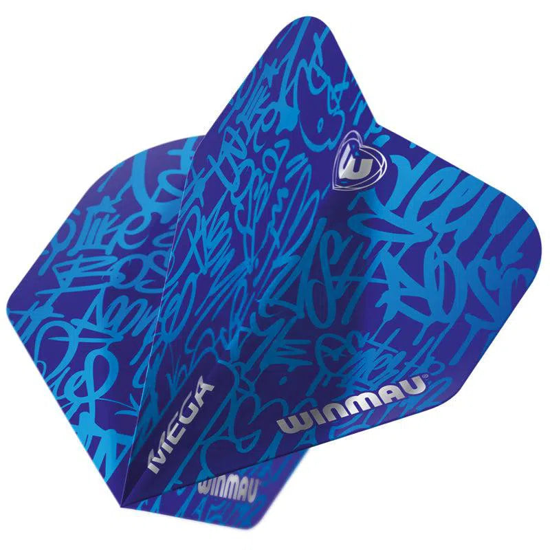 Winmau Mega Standard Blue Flights