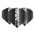 Winmau Mega Standard Extra Thick Black and Grey Flights