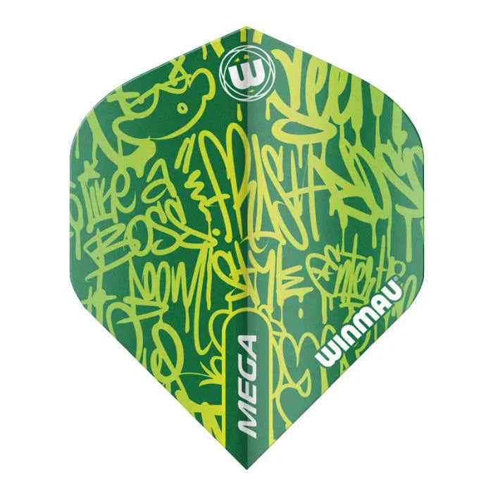 Winmau Mega Standard Standard Green Flights