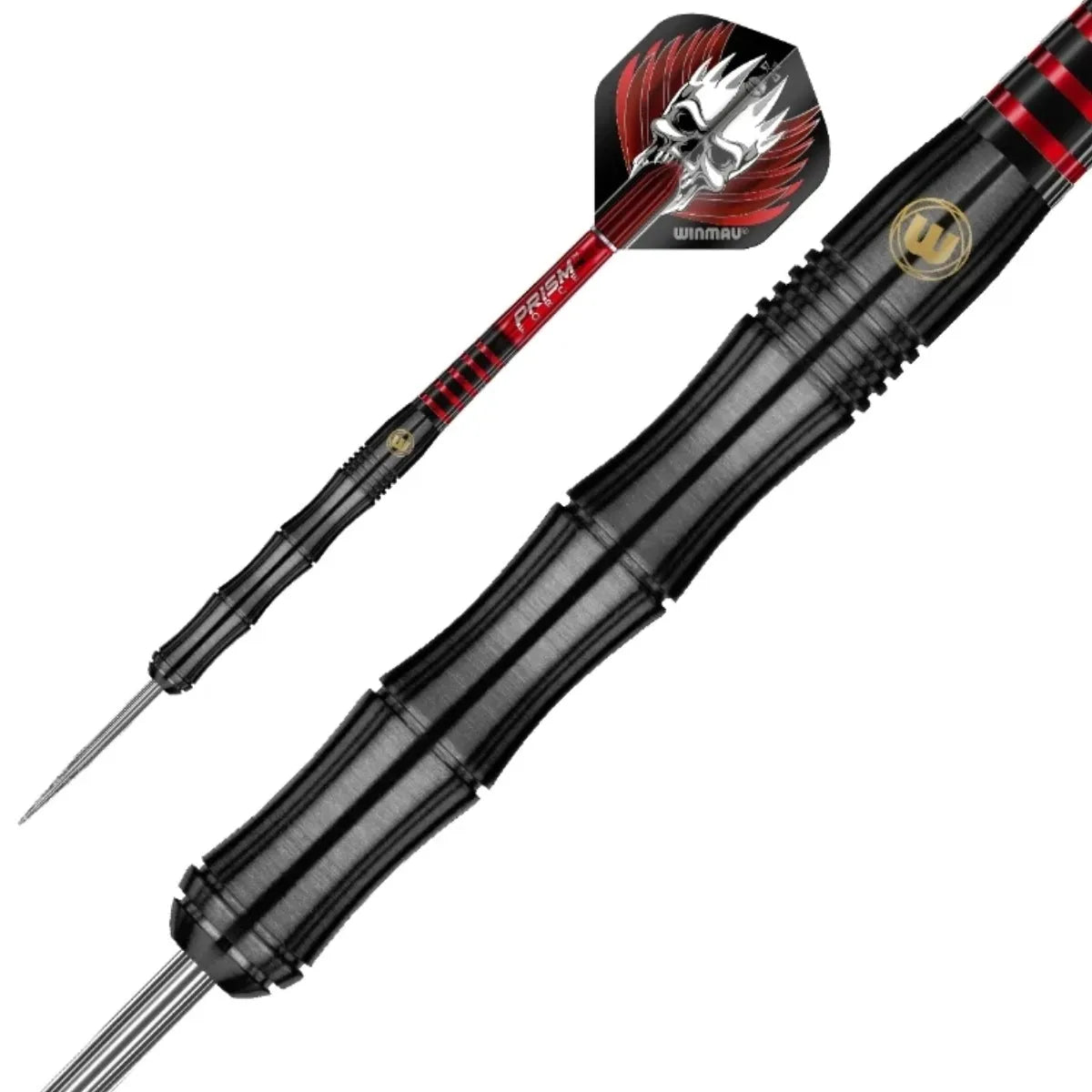 Winmau Mervyn King Black Onyx 90% Tungsten Steel Tip Darts