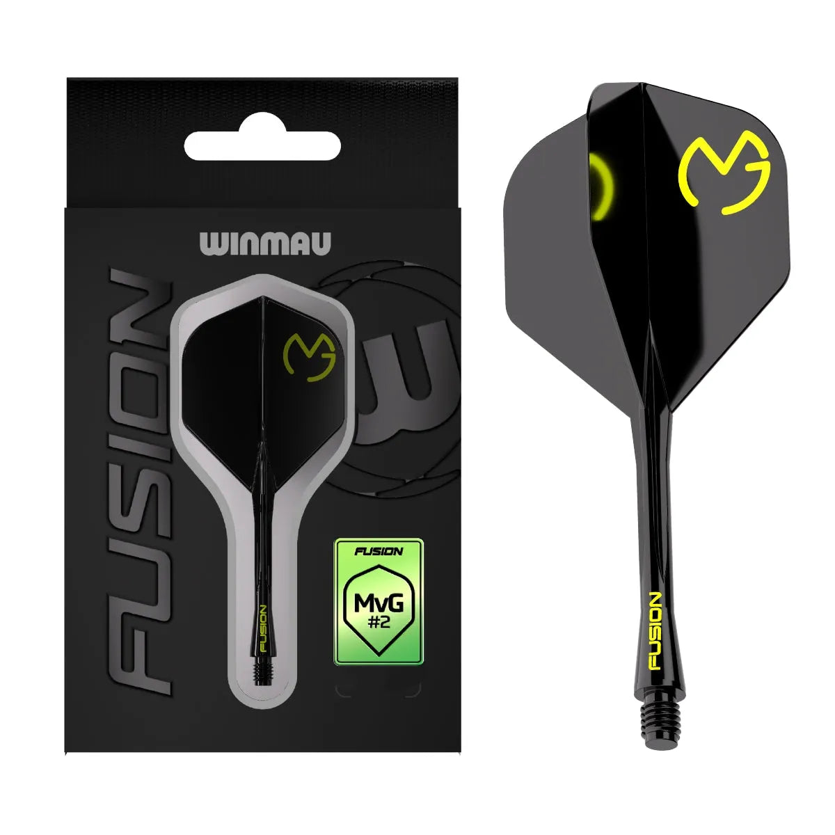 Winmau MvG Pac Man Fusion Integrated Flight System  No2