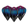 Winmau Prism Alpha Black and Blue Kite Flights