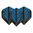 Winmau Prism Alpha Extra Thick Standard Black and Blue Flights