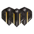 Winmau Prism Alpha Extra Thick Standard Black and Gold Flights