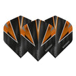 Winmau Prism Alpha Extra Thick Standard Black and Orange Flights