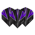 Winmau Prism Alpha Extra Thick Standard Black and Purple Flights