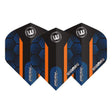 Winmau Prism Alpha Extra Thick Standard Blue and Orange Flights