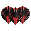 Winmau Prism Alpha Extra Thick Standard Red and Black Flights