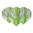 Winmau Prism Alpha Extra Thick Standard White and Green Flights