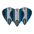 Winmau Prism Alpha Grey and Blue Kite Flights