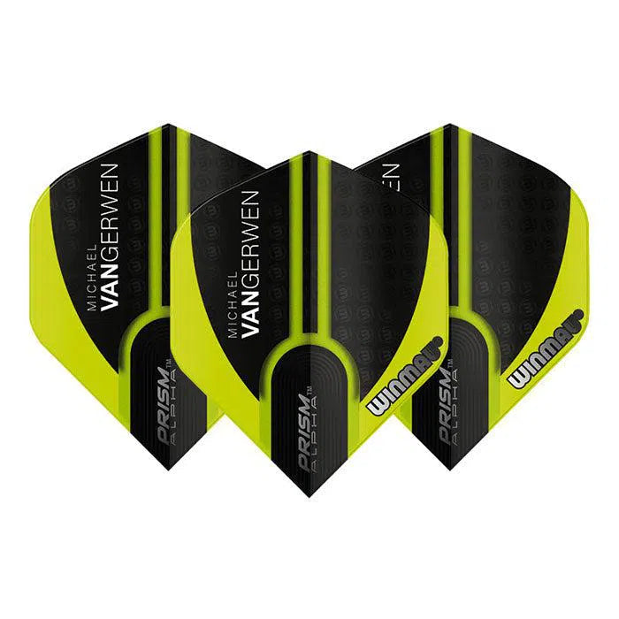 Winmau Prism Alpha MvG Extra Thick Flights