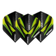 Winmau Prism Alpha MvG Extra Thick Standard Black and Green Flights