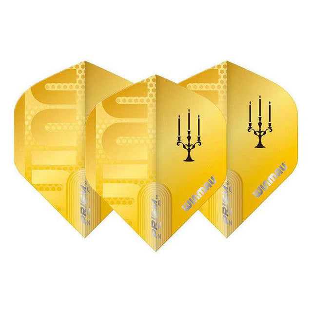 Winmau Prism Delta Bobby George Extra Thick Standard Gold Flights