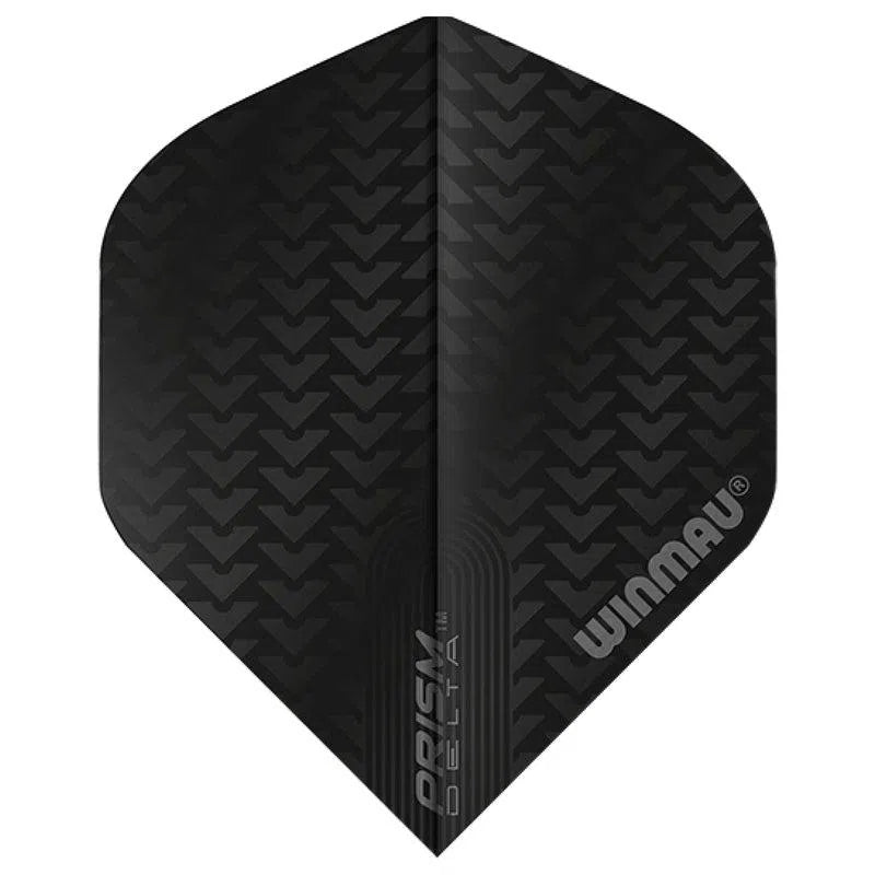 Winmau Prism Delta Extra Thick Standard Black Flights