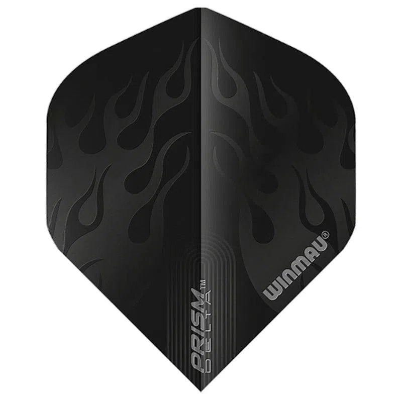 Winmau Prism Delta Extra Thick Standard Black Flights