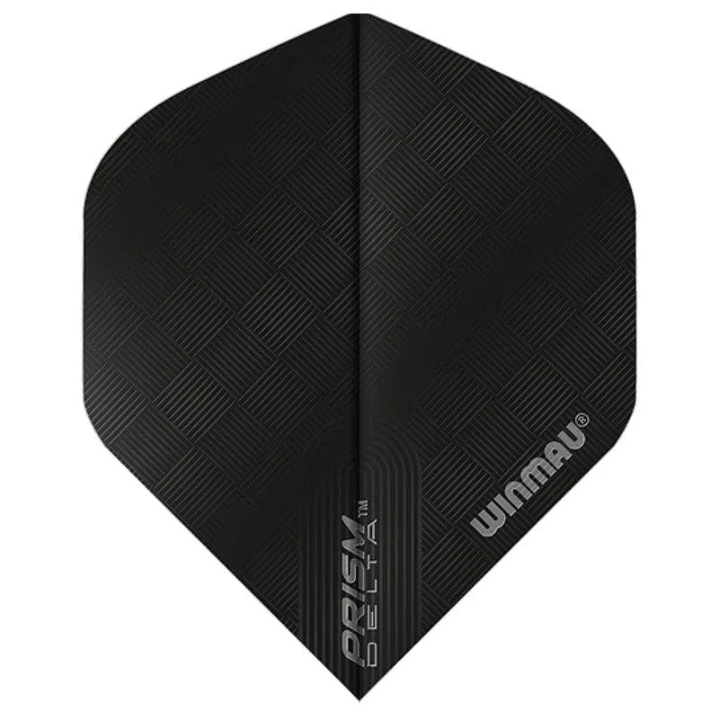 Winmau Prism Delta Extra Thick Standard Black Flights