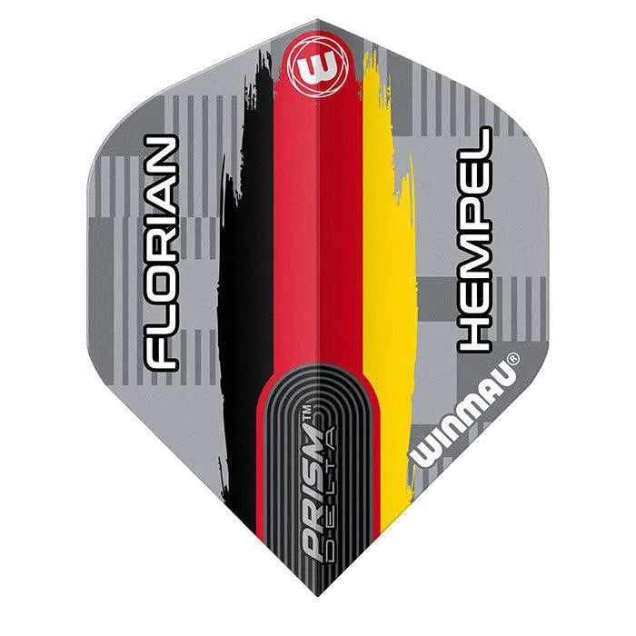 Winmau Prism Delta Florian Hempel Grey Flag Standard Flights