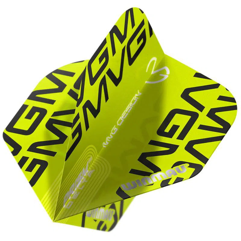 Winmau Prism Delta MvG Extra Thick Extra Standard Green Flights