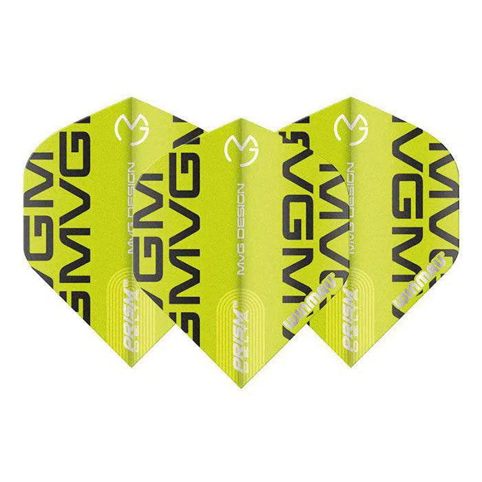 Winmau Prism Delta MvG Extra Thick Extra Standard Green Flights