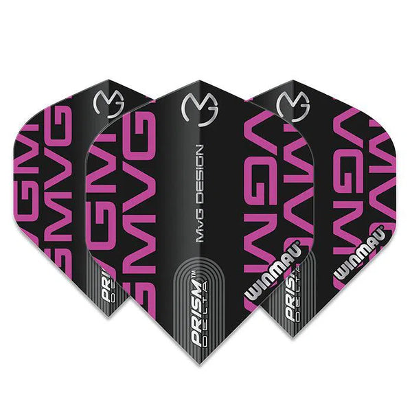 Winmau Prism Delta MvG Logo Extra Thick Flights-1-Premier Darts