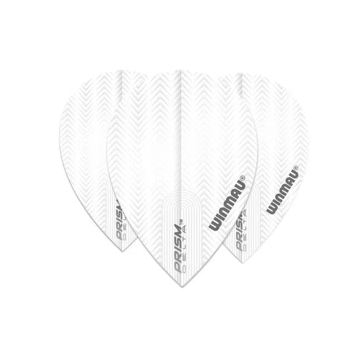 Winmau Prism Delta Pear Dart Flights White
