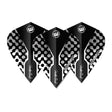 Winmau Prism Zeta Black and Grey Kite Flights