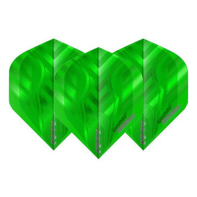 Winmau Prism Zeta Extra Thick Standard Green Flights
