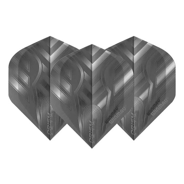 Winmau Prism Zeta Extra Thick Standard Grey Flights