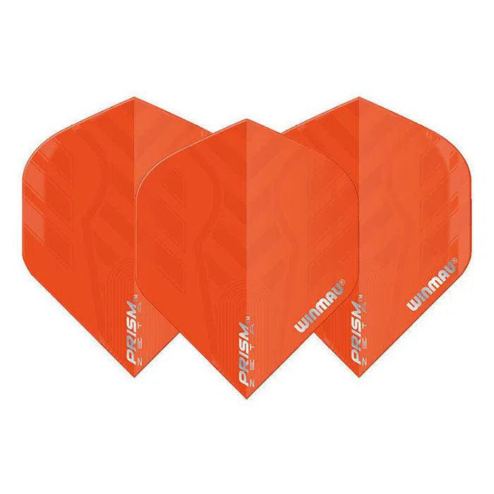 Winmau Prism Zeta Extra Thick Standard Orange Flights
