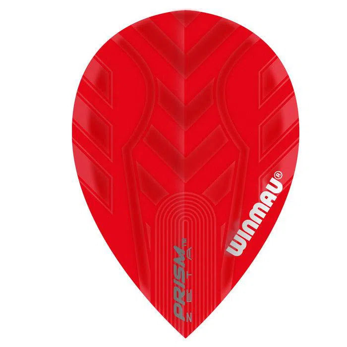 Winmau Prism Zeta Pear Red Extra Thick Dart Flights