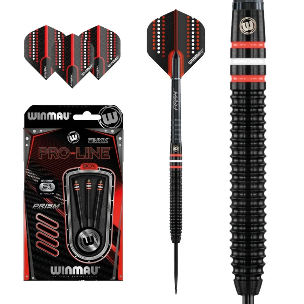 Winmau Pro-Line 90% Tungsten Steel Tip Darts