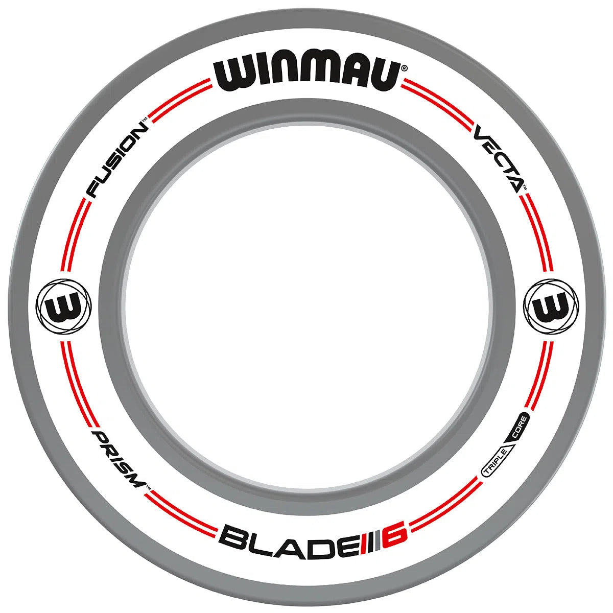 Winmau ProLine Original White Dartboard Surround