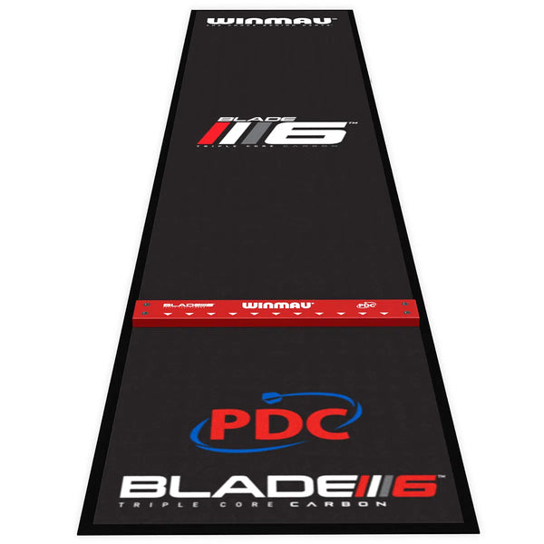 Winmau Pro Zone Precision Blade 6 Soft Feel Dart Mat & Integrated Oche-1-Premier Darts