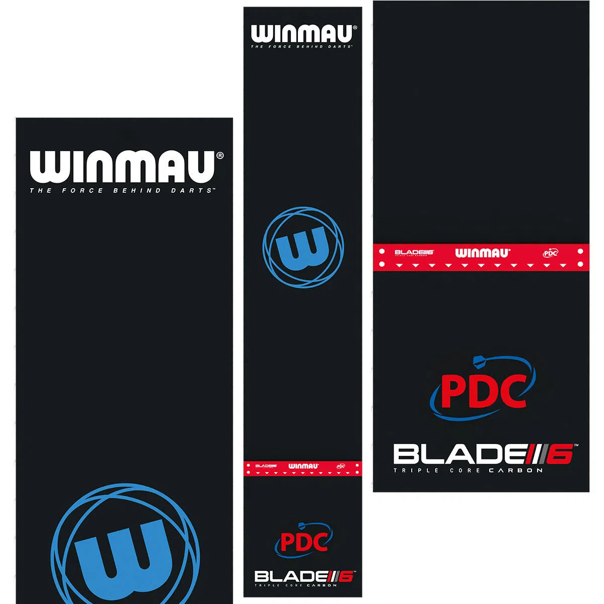 Winmau Pro Zone Precision PVC Dart Mat and Integrated Oche