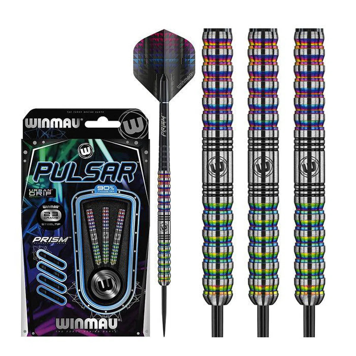 Winmau Pulsar 90% Tungsten Steel Tip Darts