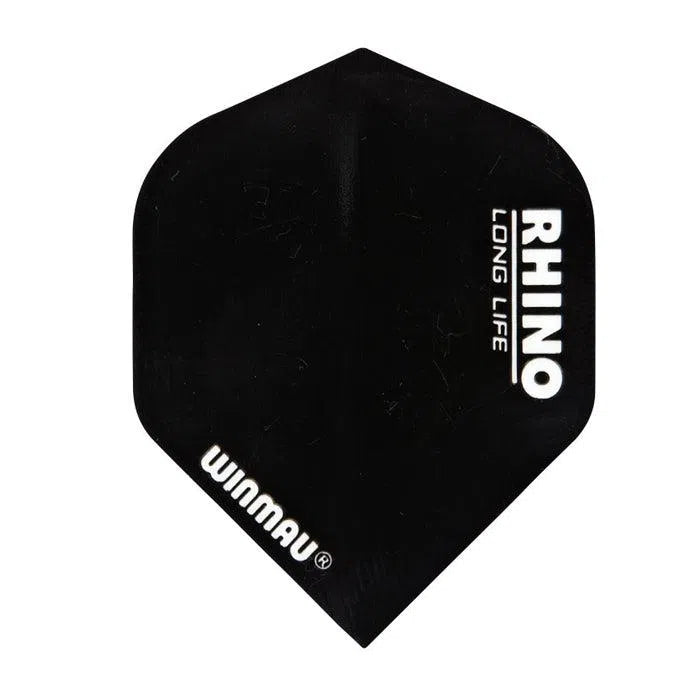 Winmau Rhino Extra Thick Dart Flights Black