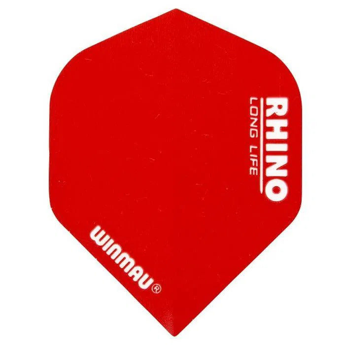 Winmau Rhino Extra Thick Dart Flights Red