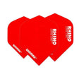 Winmau Rhino Extra Thick Dart Flights Red