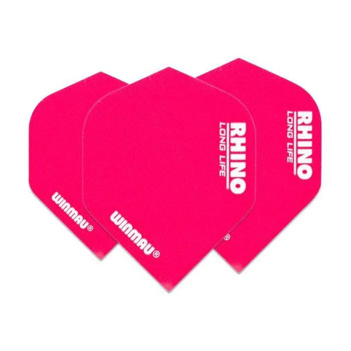 Winmau Rhino Extra Thick Dart Flights-9-Black-Premier Darts
